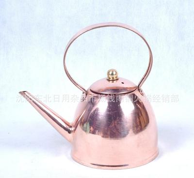 QYT-154錢雨養(yǎng)生紫銅茶壺 以匠心工藝，品茗中養(yǎng)生之道